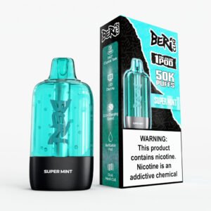 Super Mint BERI CLIQ 50k Disposable Pod