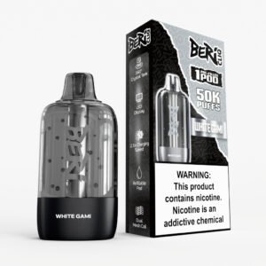 White Gami BERI CLIQ 50k Disposable Pod