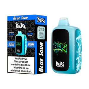 Beri Cliq Vape Near Me 9 Blue Sour Beri Crush 50K
