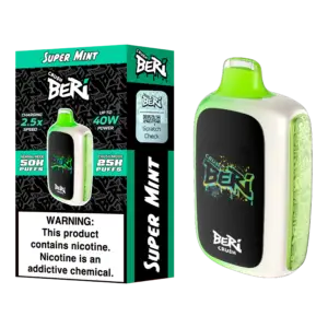 Super Mint Beri Crush 50K Puffs Disposable Vape